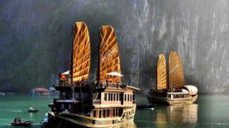 Чертеж пиратской джонки Китайская парусная лодка